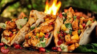 Extreme Tacos From Scratch in The Forest! - Don't Miss This!