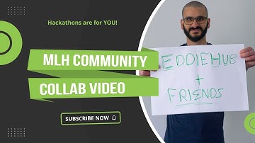 MLH Hackathon community collab video EddieHub + Friends #Shorts