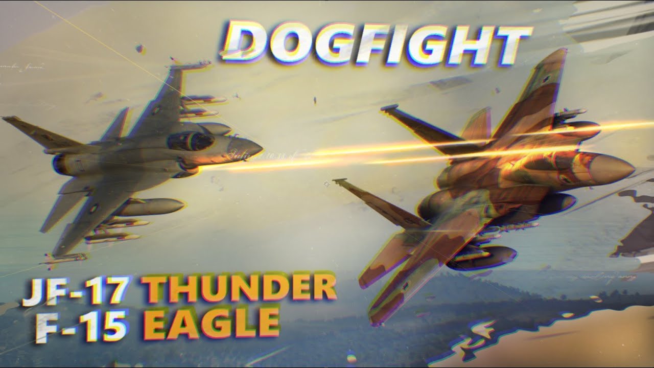 JF17 Thunder Vs. F15C Eagle Dogfight Fox 2 Fox 3 DCS. YouTube
