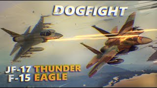 JF-17 Thunder Vs. F-15C Eagle Dogfight | Fox 2 Fox 3 | DCS.