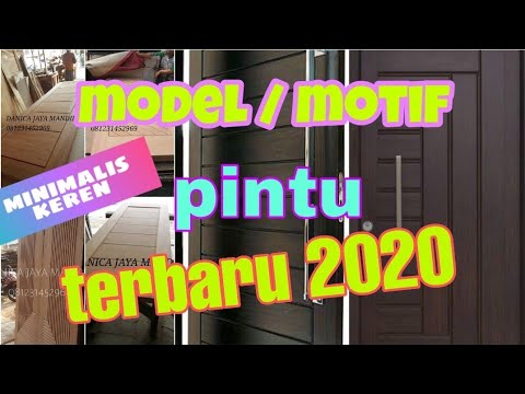 Model Pintu  minimalis  mewah terbaru 2020  motif pintu  Rumah  