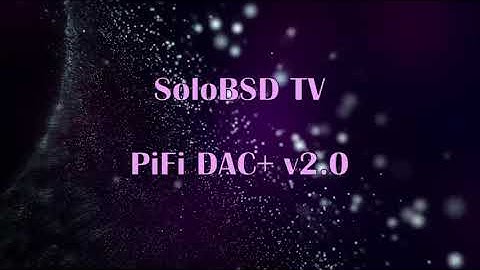 PiFi DAC+ v2.0 en la Raspberry Pi 2 Model B.