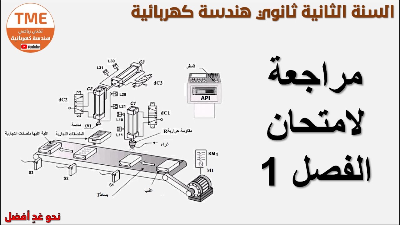 المراجعة الشاملة لاختبار الفصل 1(هندسة كهربائية) | ثانية ثانوي
