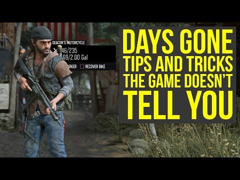 Days Gone Tips And Tricks The Game DOESN'T TELL YOU (Days Gone Secrets)