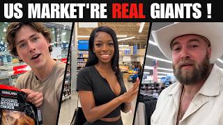 Americans STUNNED British Tourists With These Giant Supermarkets