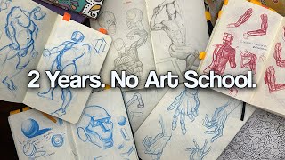 No Art School, Just Practice. My Self-Taught Journey