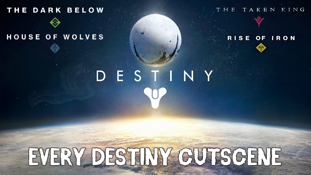 Destiny: The Movie (2014 - 2017) [All Destiny 1 Cutscenes + DLC] - YouTube