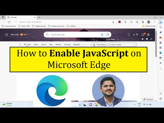 How to Enable JavaScript on Microsoft Edge | Amit Thinks class=