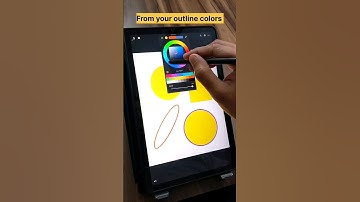 How to fill colors in Infinite painter? #infinitepaintertutorial #shorts