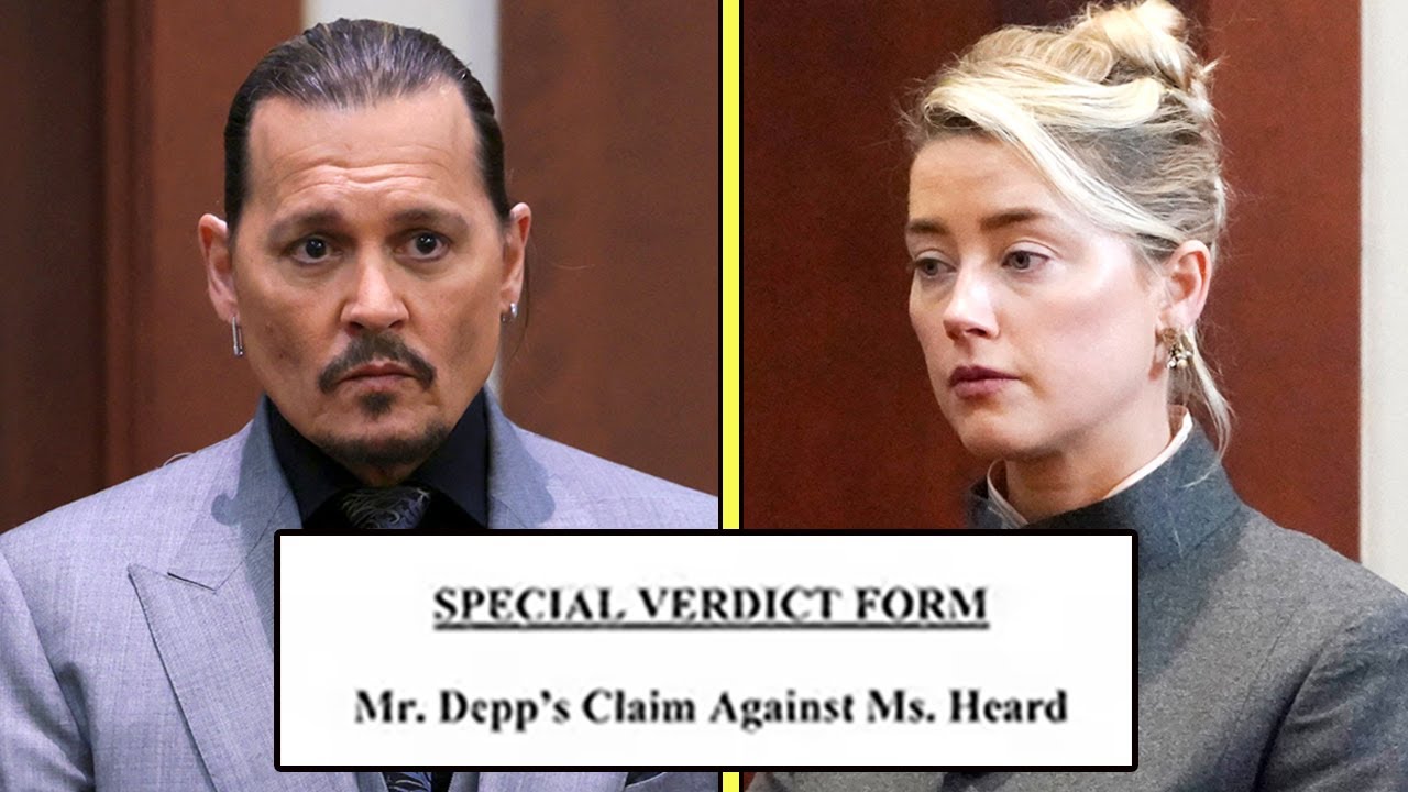 Everything We Know About The Verdict In Johnny Depp vs Amber Heard Trial