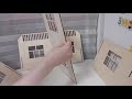 как собрать домик конструктор с мебелью? (1 часть) "Хэппи дом" для кукол 8 - 12 см с пристройкой