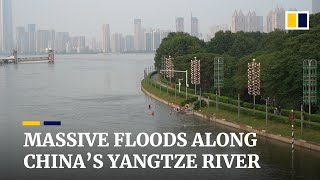 Massive floods hit communities along China’s Yangtze River, where more rain is in the forecast