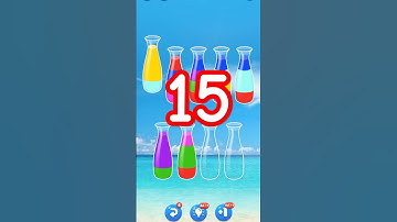 Water sorts colour puzzles #sup #viralvideo #gaming #supsurfing #games #water #surfsup