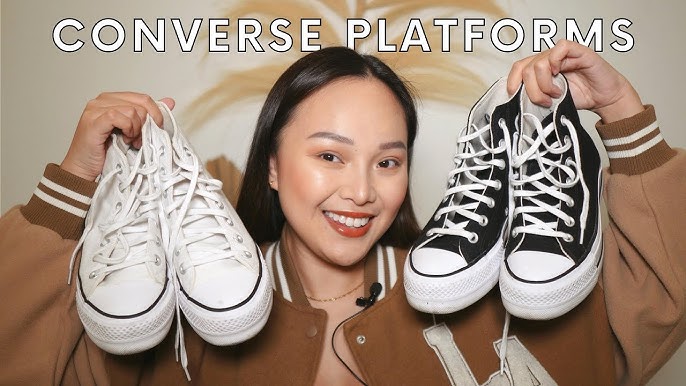  Converse Unisex Chuck Taylor All Star CTAS High Top Platform  Sneaker - Vapor Mauve - Black - White 6.5