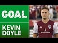 Goal kevin doyle scores spectacular diving header