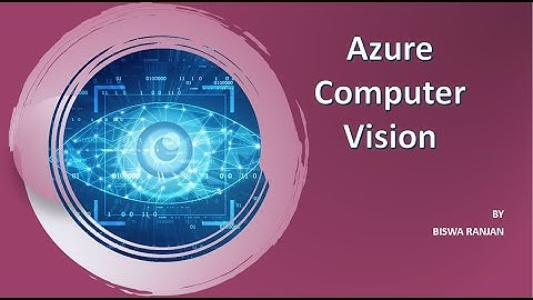 Azure Computer Vision using Microsoft Cognitive Services for Images with Blazor Server App