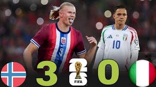 🇳🇴 Norway | 3-0 | Italy 🇮🇹 | Highlights & Goals | World Cup 2026 Qualifiers