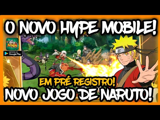 NEW GAME from Anime Naruto! In pre-registration RUN! Epic Ninja