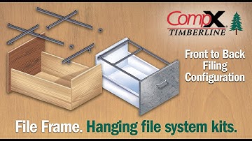 CompX Timberline - File Frame: Front to Back Filing Configuration