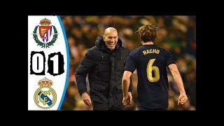 Real Valladolid Vs Real Madrid - All Goals and Extended Highlights 2020