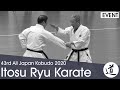 Itosu ryu karate  sakagami sadaaki  43me dmonstration nationale de kobudo japonais