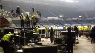 Markus Feehily - Video of the mighty crew loading out after the show tonight