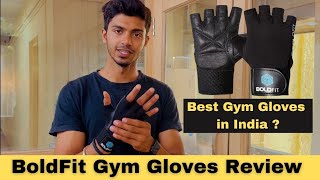 I Tried Amazon’s Best Selling Gloves| Boldfit Gym Gloves with Wrist Support