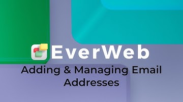 Adding and Managing Email Addresses in EverWeb