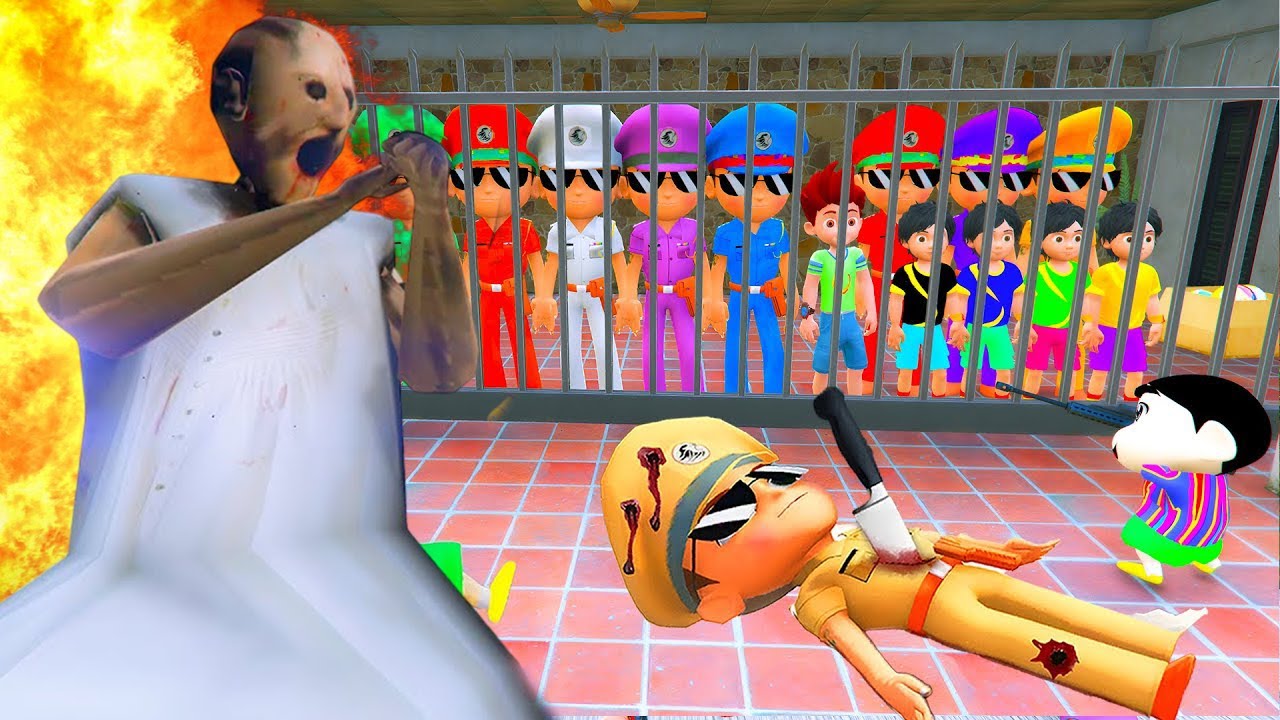 Granny Kidnapped Little Shinchan and Little Singham | Little Singham Granny