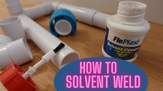 How to Solvent Weld For Beginners | Joining Waste Pipes