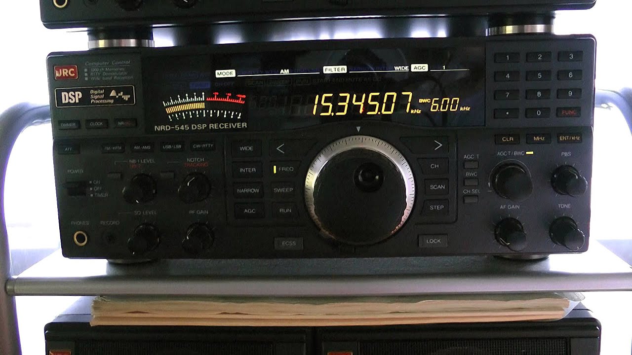 15345kHz Radio Nacional Argentina /JRC NRD545 YouTube