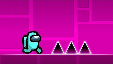 Among us in Geometry Dash