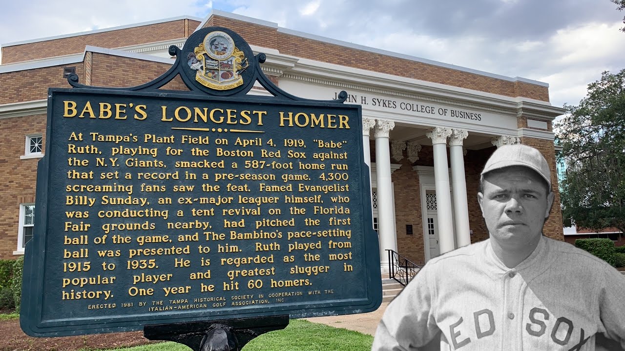 Florida Roadside Attractions - Where Babe Ruth's Longest Home Run Was Hit - YouTube(03)