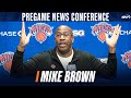 Mike Brown confirms Karl-Anthony Towns and Josh Hart will suit up for the Knicks against the 76ers
