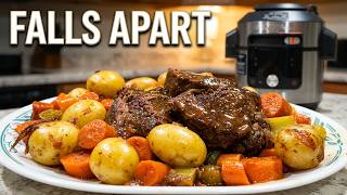 Classic Pot Roast in the NINJA FOODI - Falls Apart in 75 Min (Classic Ranch) | Im Back!