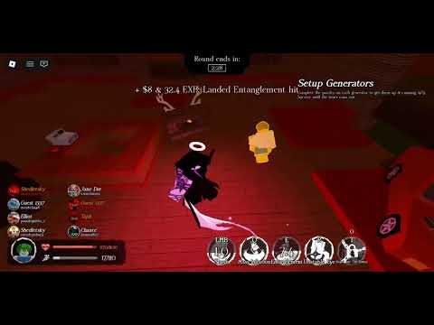 Jugando como la skin martyr de 1x1x1x1 (forsaken gameplay)