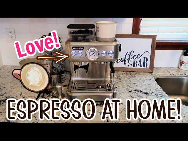 Sincreative 5700Gense™ All-in-One Espresso Machine with Grinder