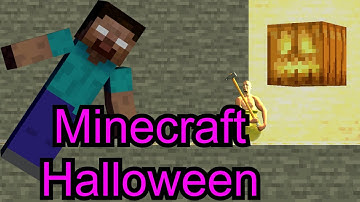 Getting over it but its a Minecraft halloween map