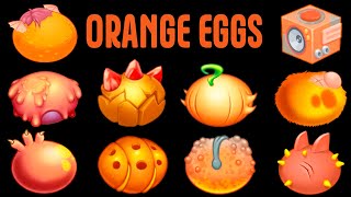All Orange Eggs | My Singing Monsters
