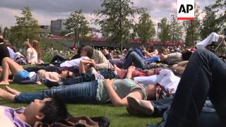 Olympics Fans Enjoy First Day Of  Competition