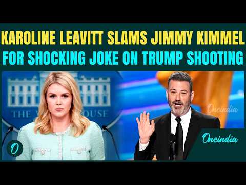 Video ‘WHO SAYS THAT?’ Karoline Leavitt TORCHES Jimmy Kimmel For CONTROVERSIAL Remark On Melania Trump