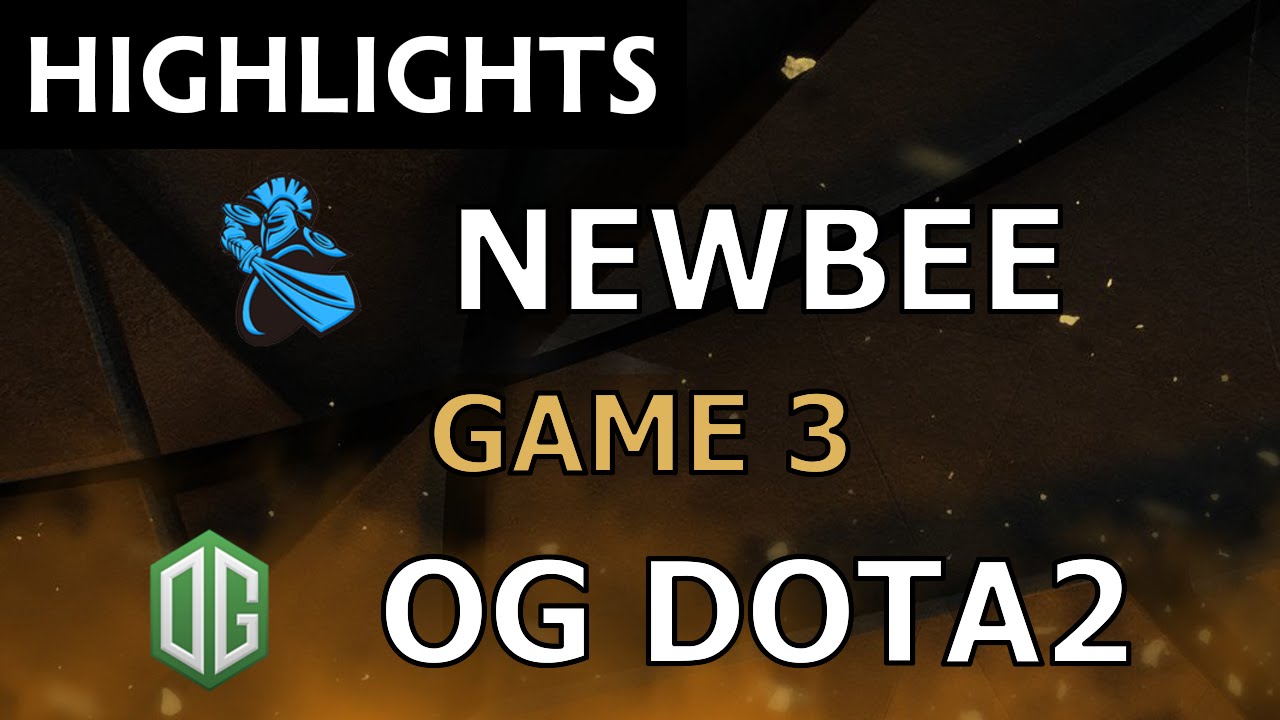 Newbee vs OG Dota2 [Game 3] The Manila Major 2016 - Dota Highlights