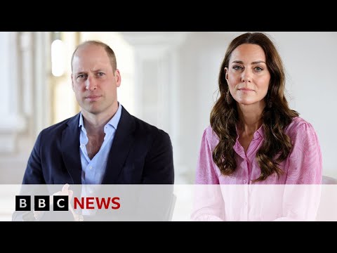 Kate doing well, says Prince William | BBC News @BBCNews
