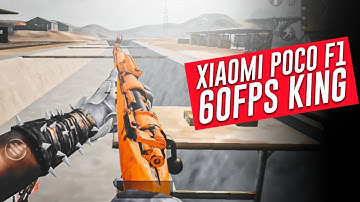 Pocophone F1 PUBG MOBILE 60 FPS Gameplay 2022 | Corvus ROM + D8G KERNEL TEST