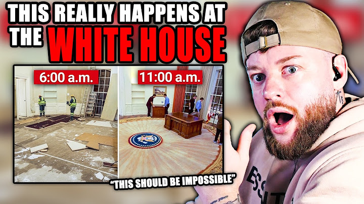 Brit SHOCKED at "What Happens Inside the White House on Inauguration Day"
