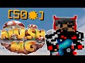 É assim que um jogador level 50 joga BedWars do MushMC