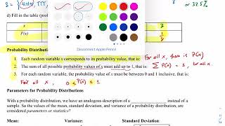 Stat 300: 5.1 probability distribution part 2