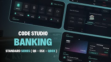 Modern Banking | QB-QBOX-ESX | FiveM