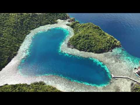 Love Lagoon, Karawapop (Raja Ampat, Misool) 4K UHD DRONE VIDEO