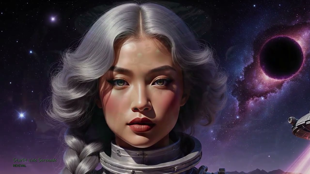 🌌 Meditation Ambient Trance Music | Relaxing Cosmic Soundscape & AI Art Lookbook 🌌